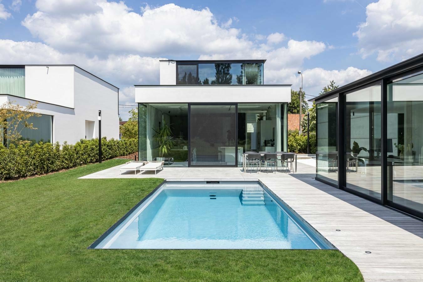 Monoblok bio zwembad in Merelbeke