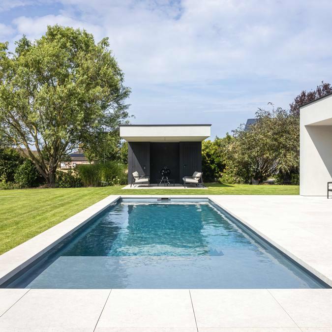 Totaalprojectzwembad - poolhouse - omgevingsaanleg&nbsp;	Voor dit project in Drongen realiseerd