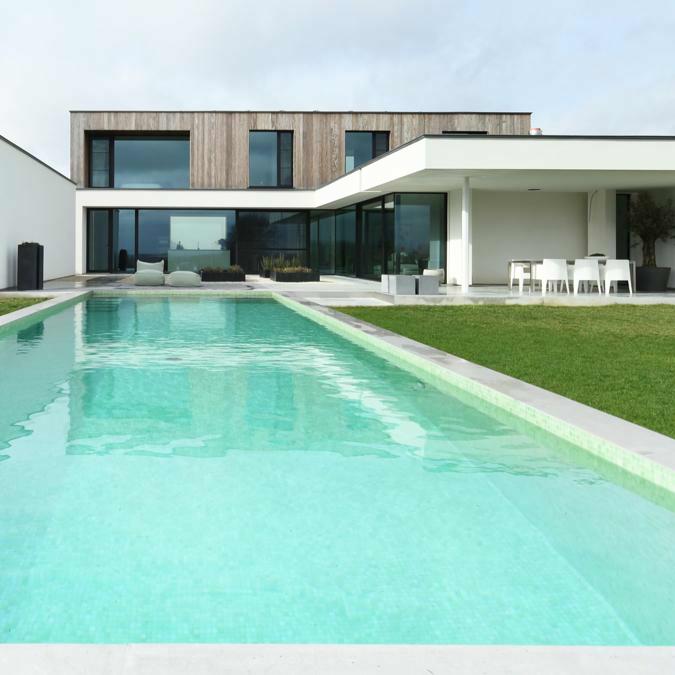 Architect: Tom Mahieu |&nbsp;Foto's: The Art of living&nbsp;Totaalconcept - zwembad / tuin